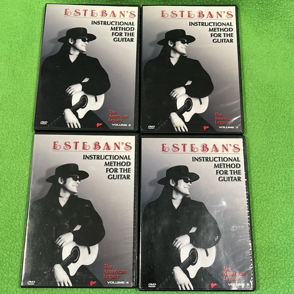 Esteban’s Instructional Method For The Guitar The American Legacy DVD’s 2-5